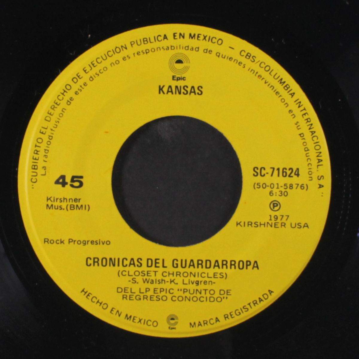 punto de regreso (point of no return) by KANSAS
