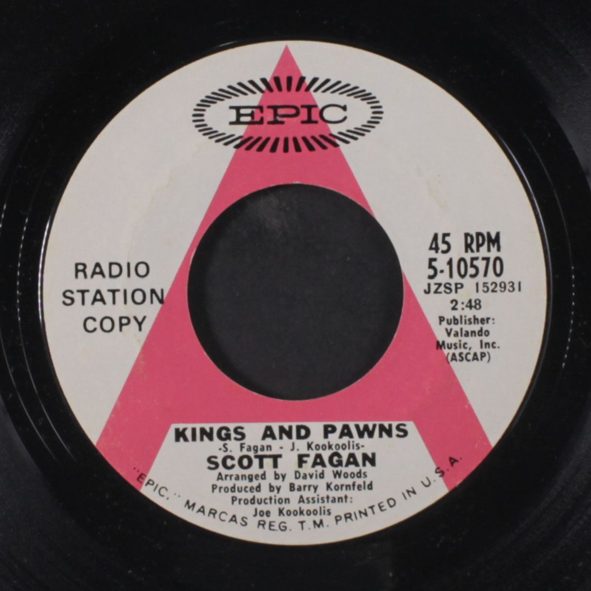 kings and pawns / ashes by SCOTT FAGAN