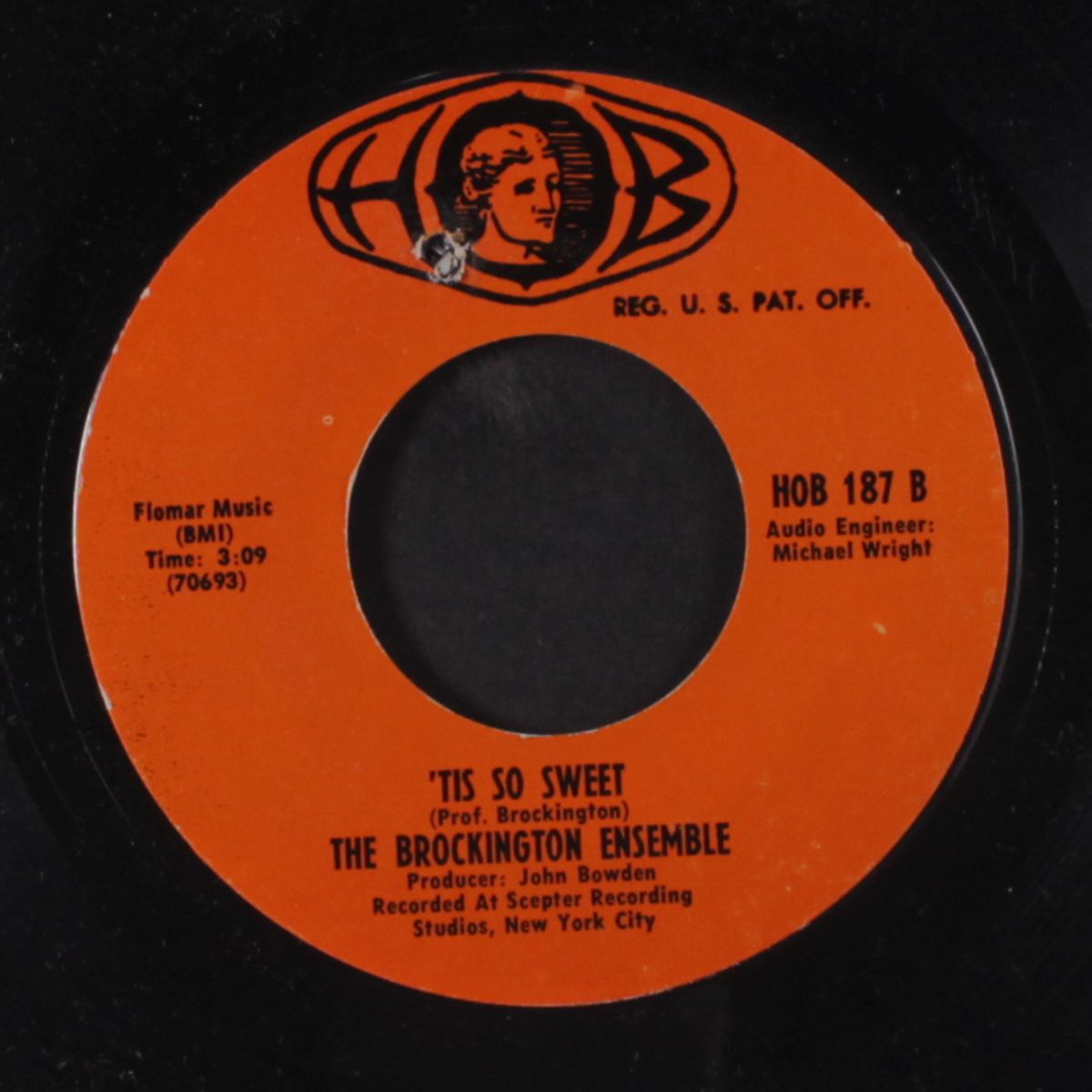 up above my head / 'tis so sweet by BROCKINGTON ENSEMBLE