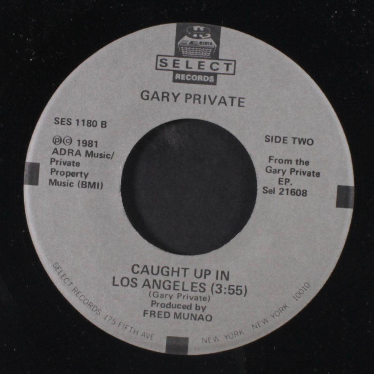 the problem with me is you / caught up in los angeles by GARY PRIVATE