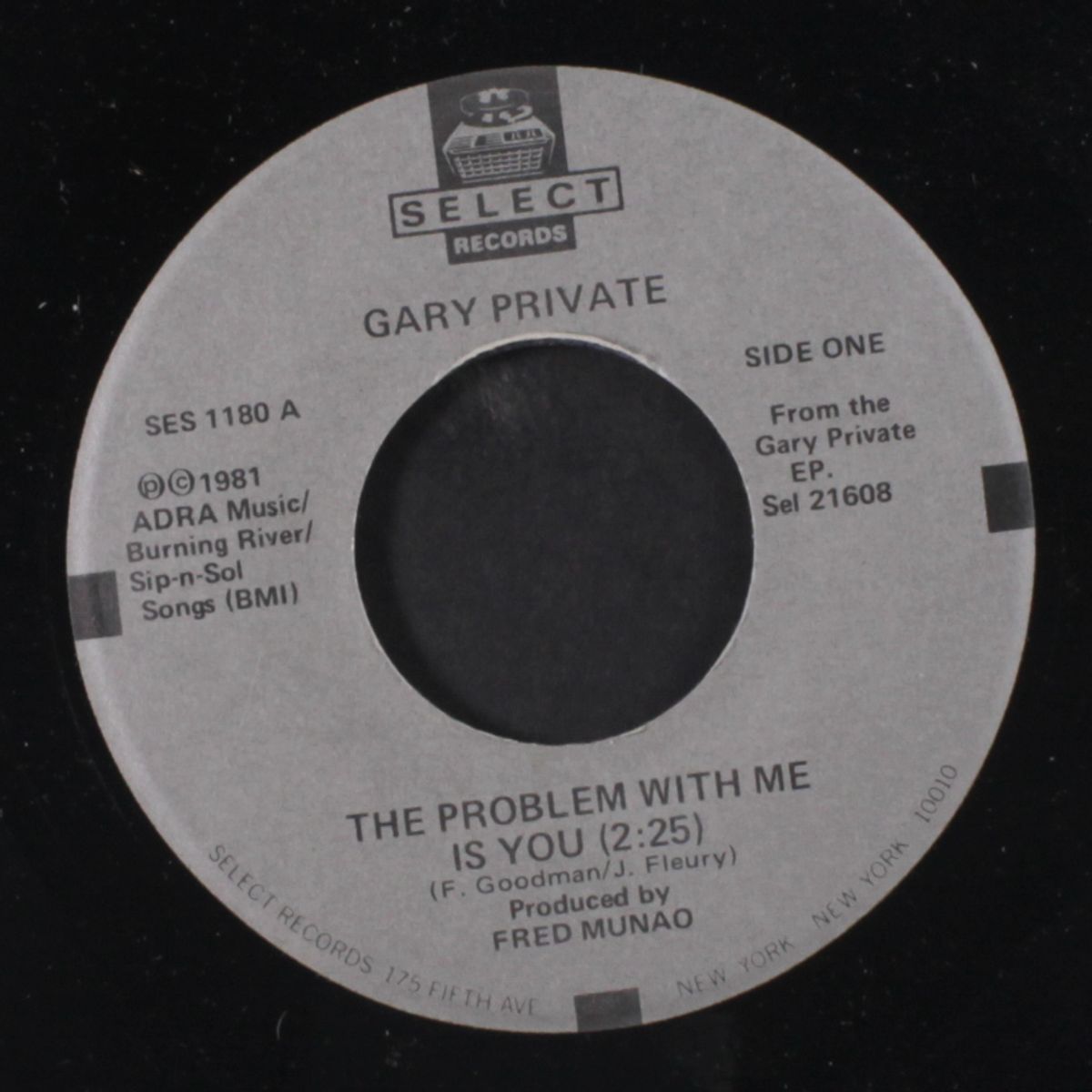 the problem with me is you / caught up in los angeles by GARY PRIVATE