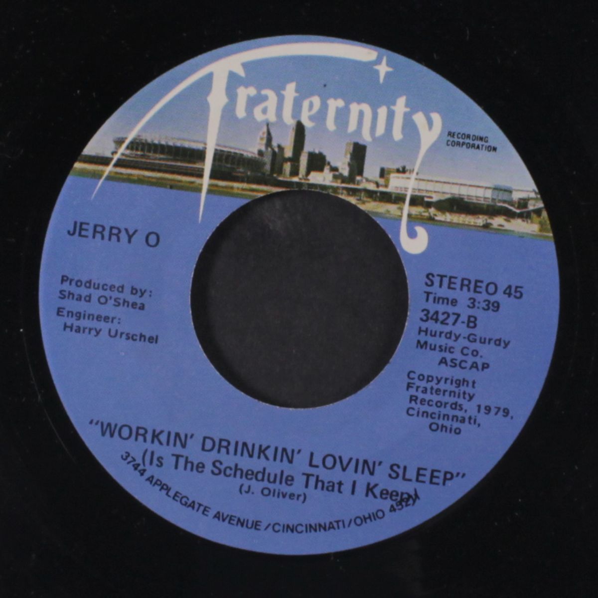 five hundred forty seven ninety five a day / workin' drinkin' lovin' s by JERRY O