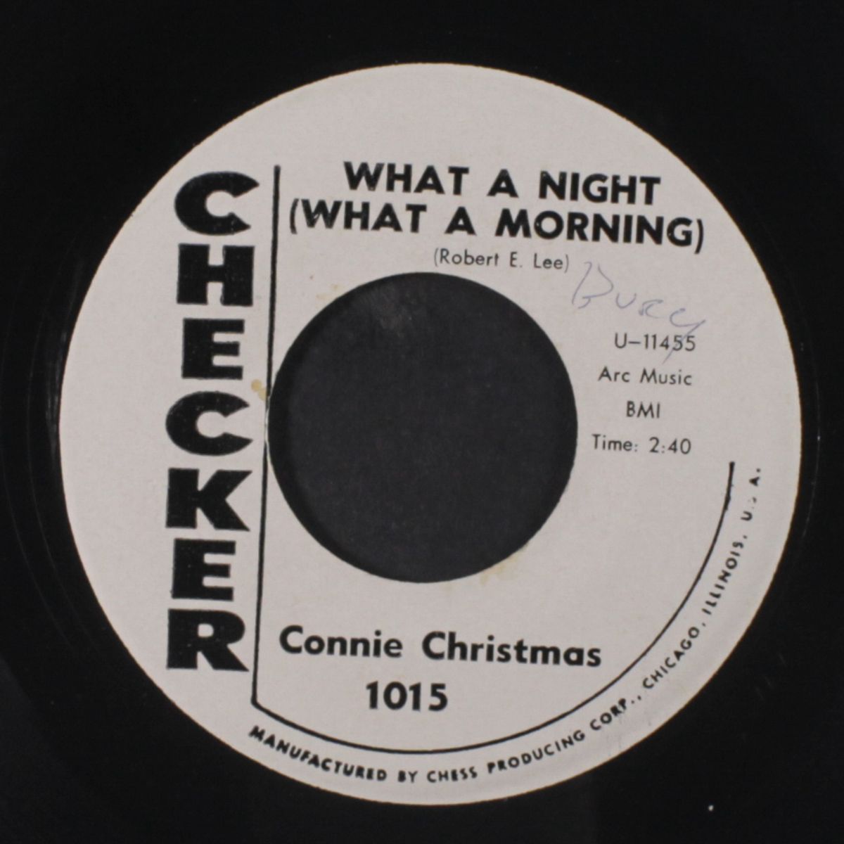 big chief / what a night by CONNIE CHRISTMAS