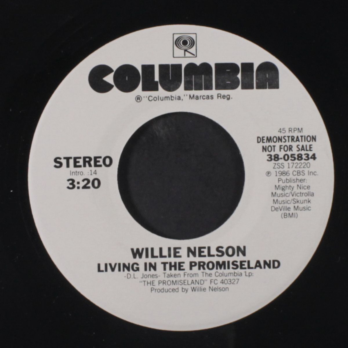 living in the promiseland / same by WILLIE NELSON