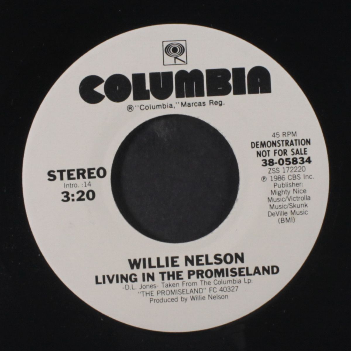 living in the promiseland / same by WILLIE NELSON