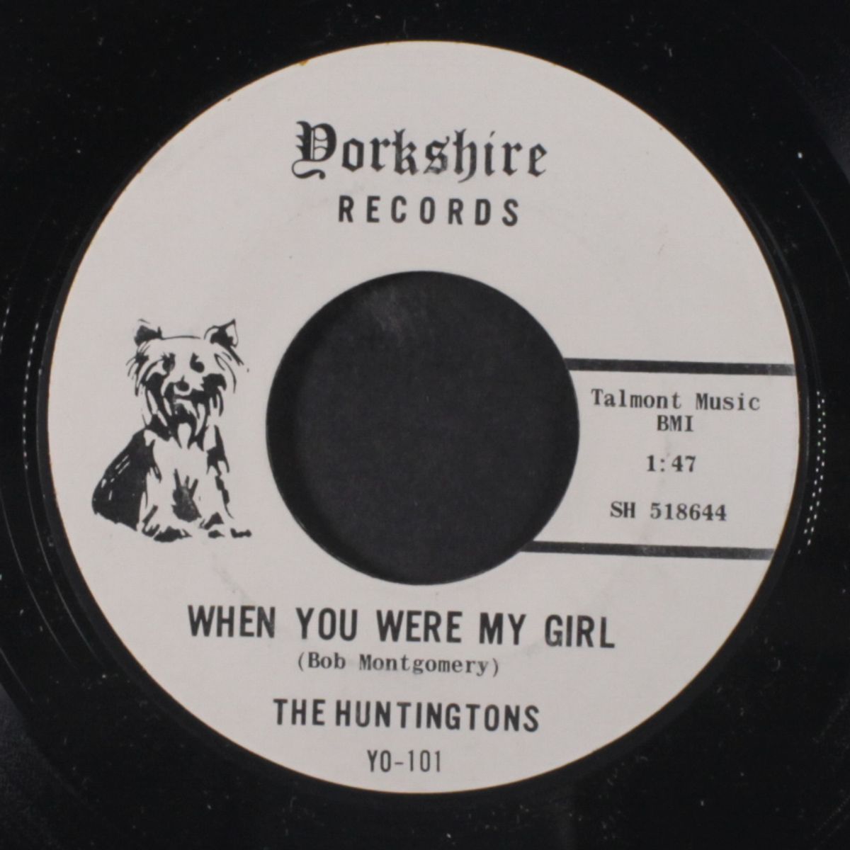 roll on little darlin' / when you were my girl by HUNTINGTONS