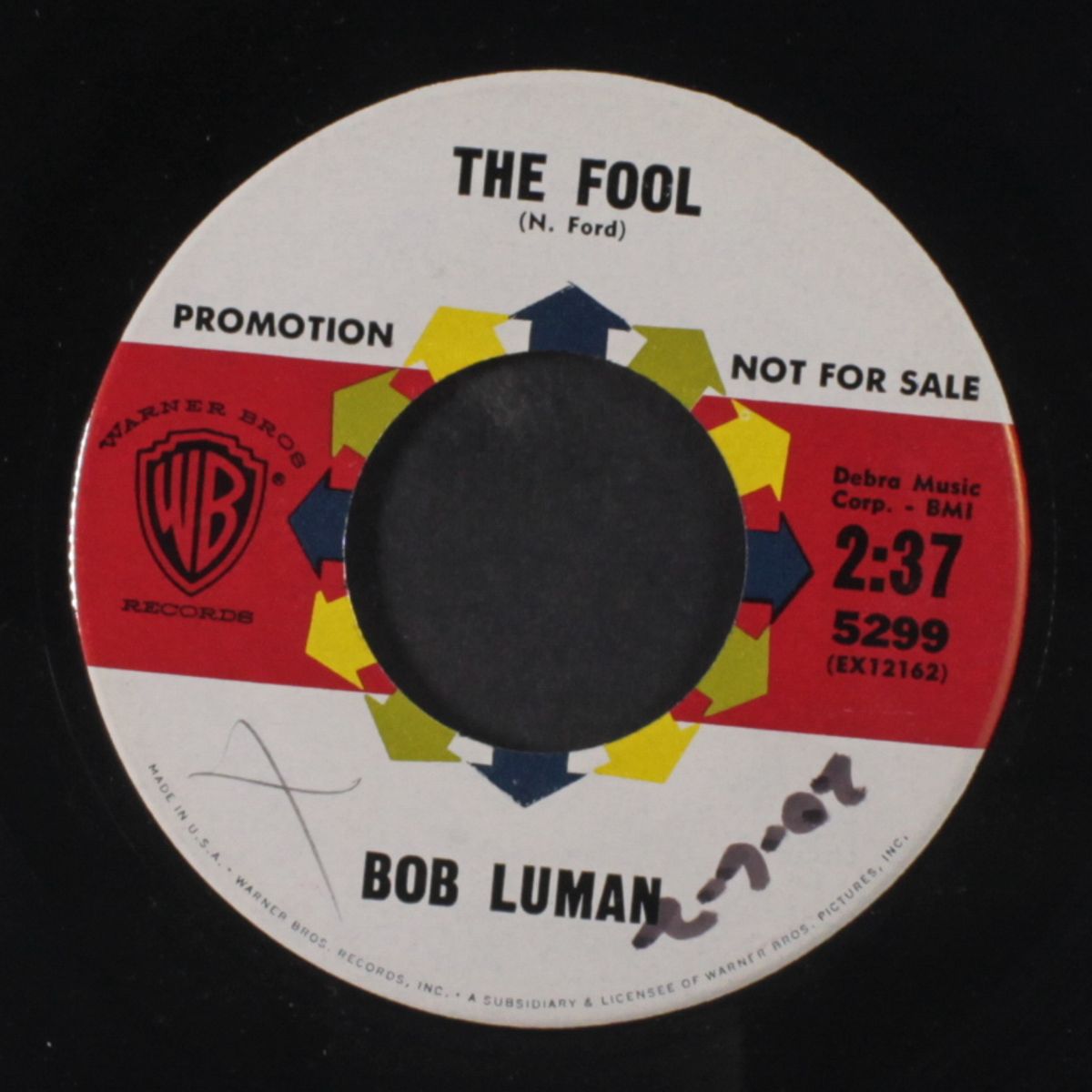 the fool / hey joe by BOB LUMAN