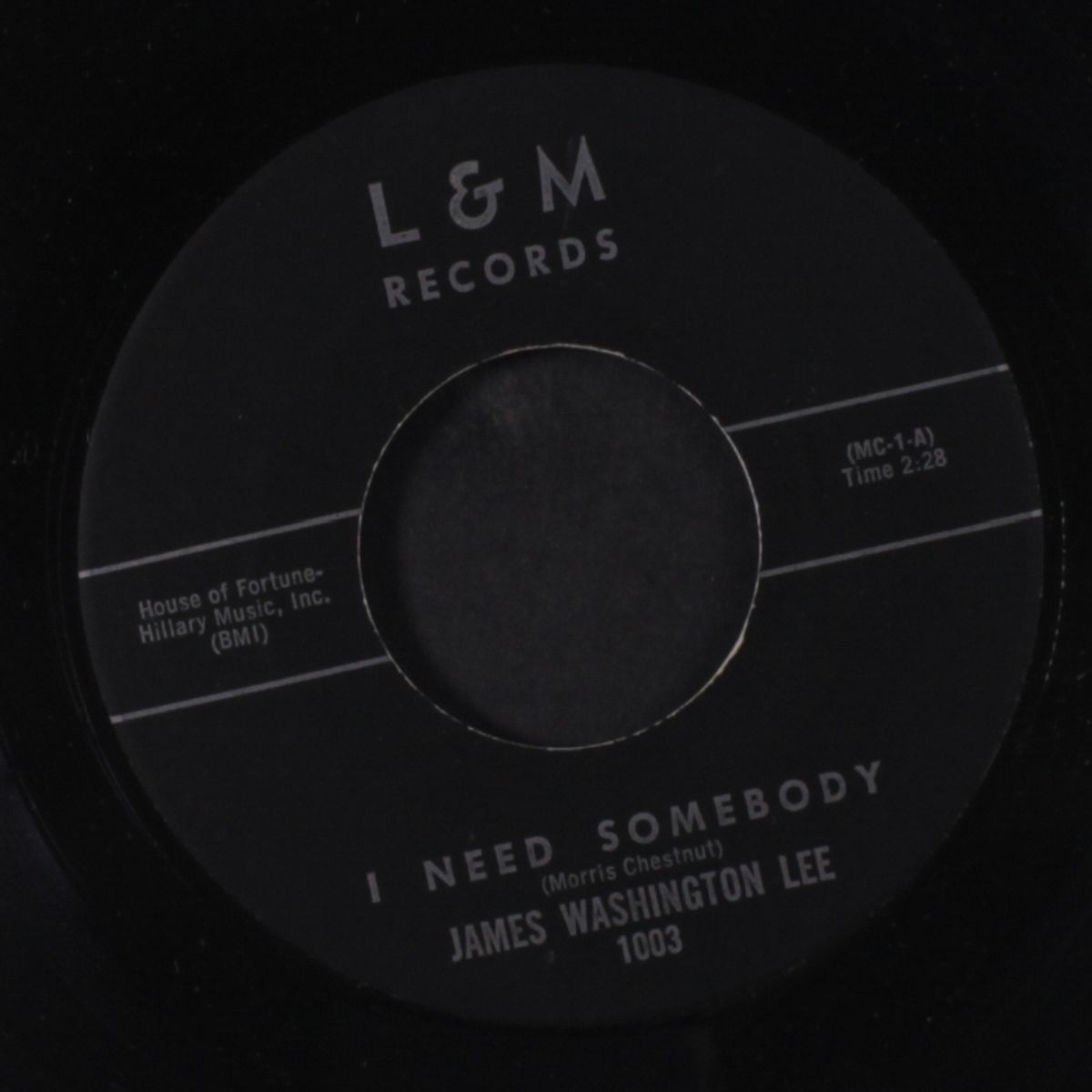 i need somebody / don't ask me by JAMES WASHINGTON LEE & GROUP
