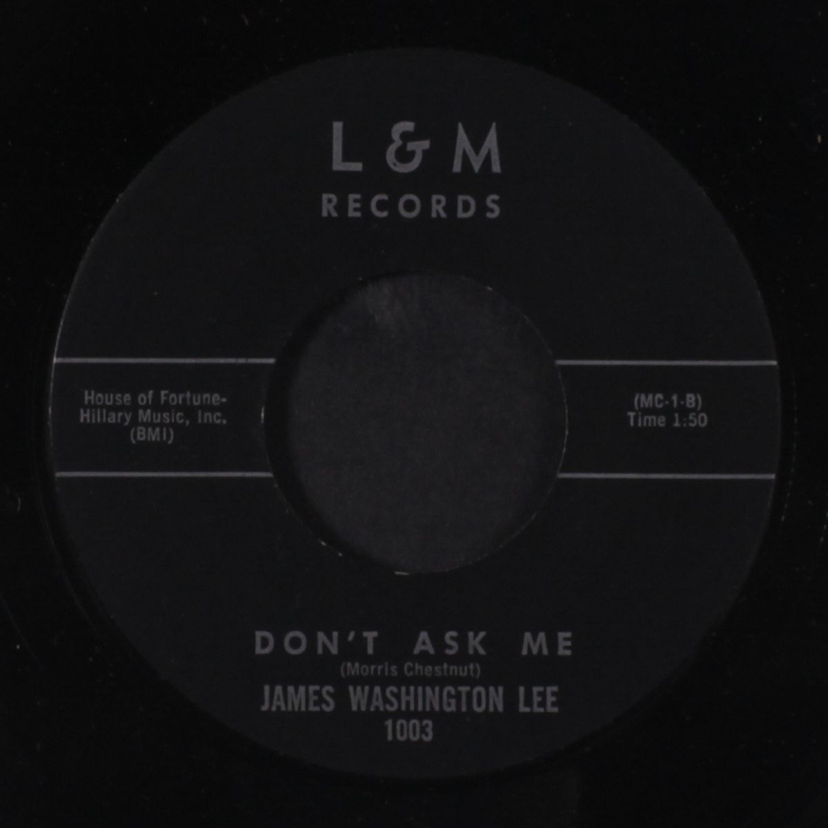 i need somebody / don't ask me by JAMES WASHINGTON LEE & GROUP