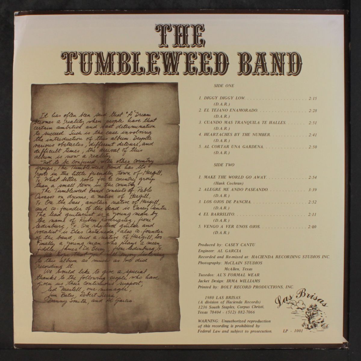tumbleweed band by TUMBLEWEED BAND