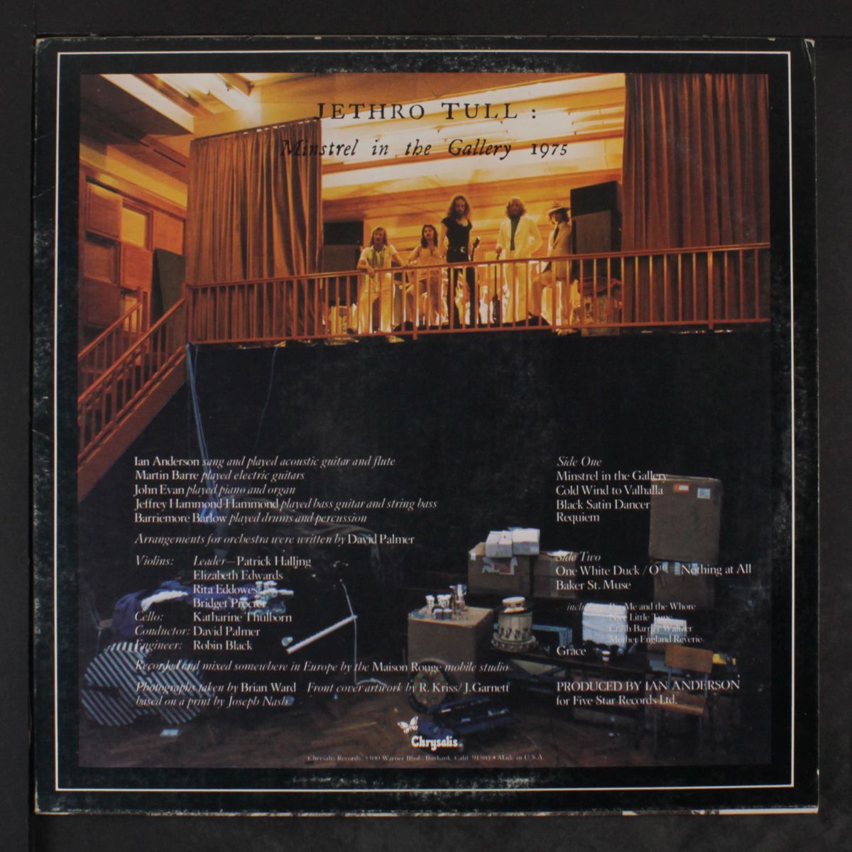 minstrel in the gallery by JETHRO TULL