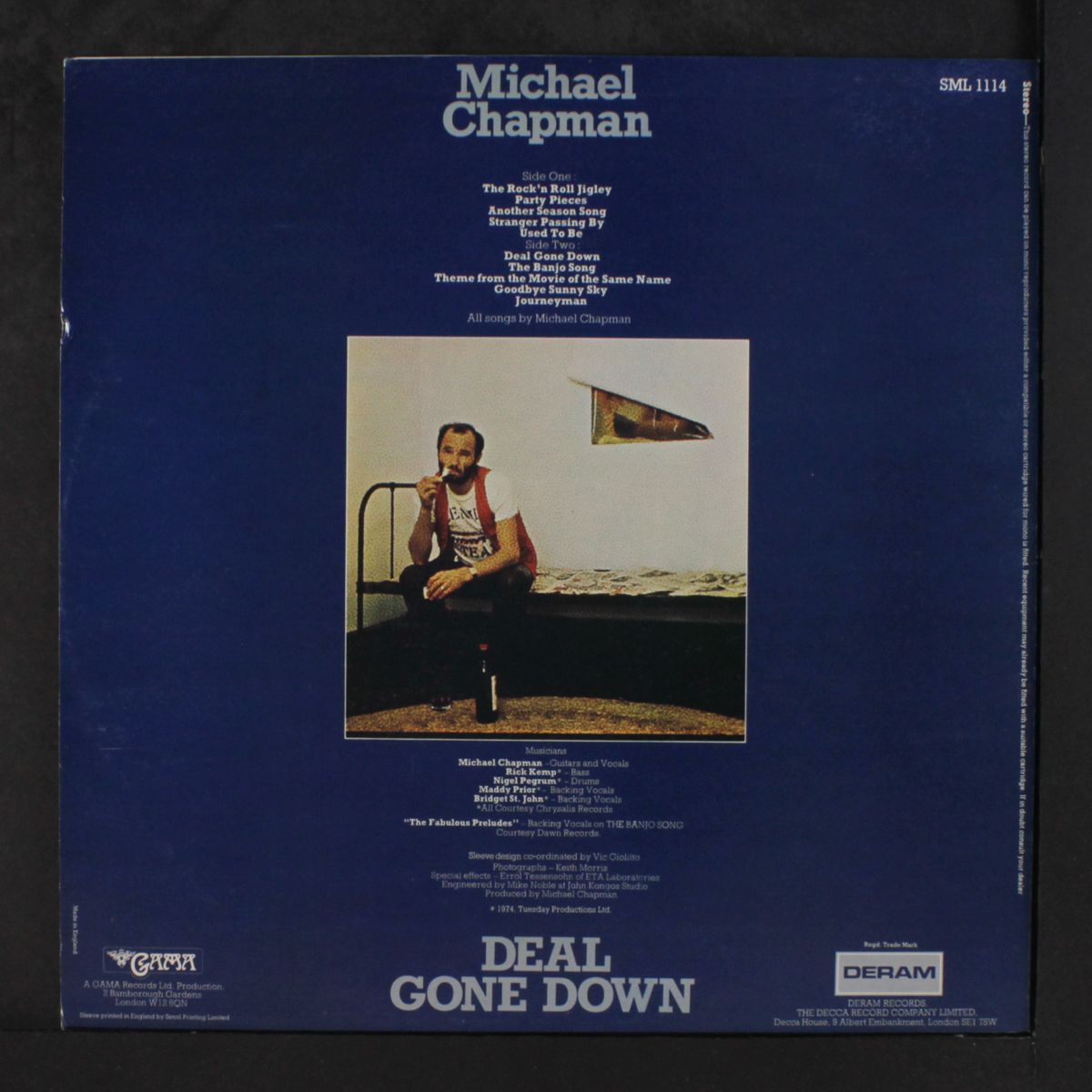 deal gone down by MICHAEL CHAPMAN
