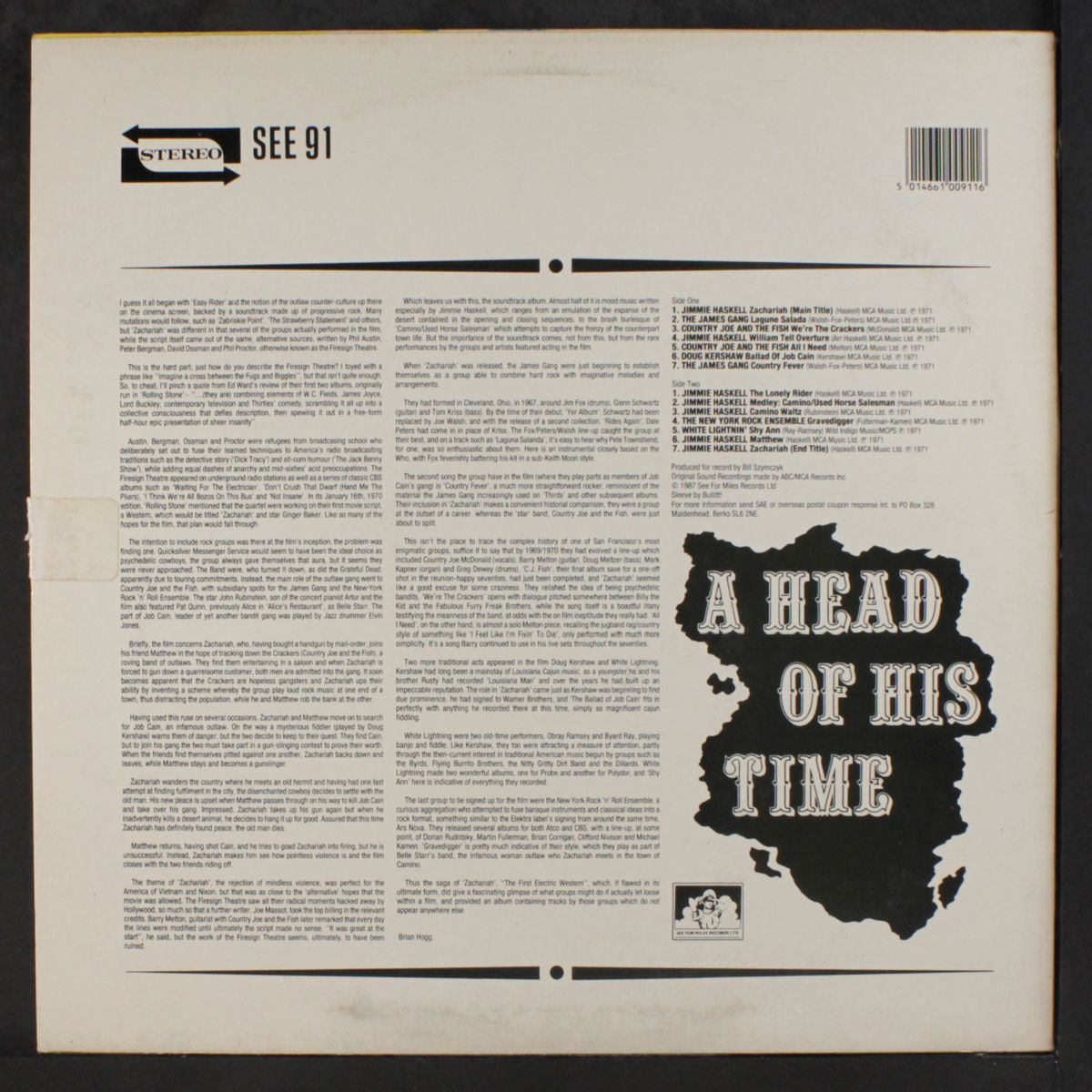a head of his time by SOUNDTRACK