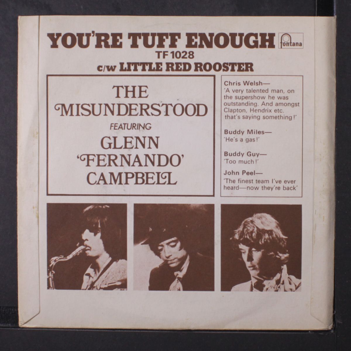 you're tuff enough / little red rooster by MISUNDERSTOOD