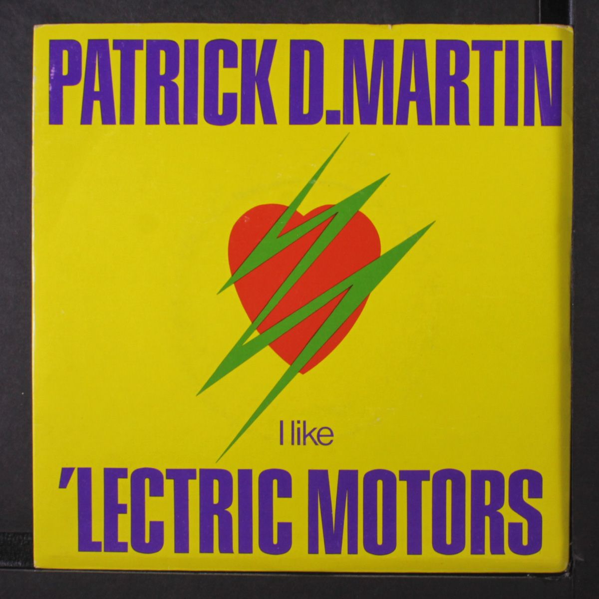 i like 'lectric motors by PATRICK D. MARTIN