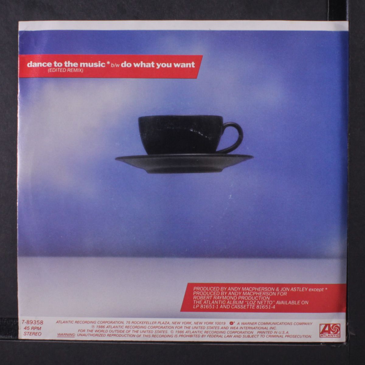 dance to the music / do what you want by LOZ NETTO