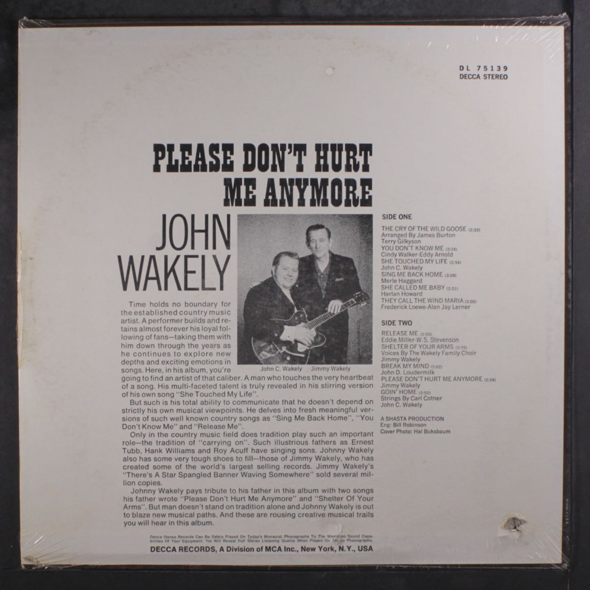 please don't hurt me anymore by JOHN WAKELY