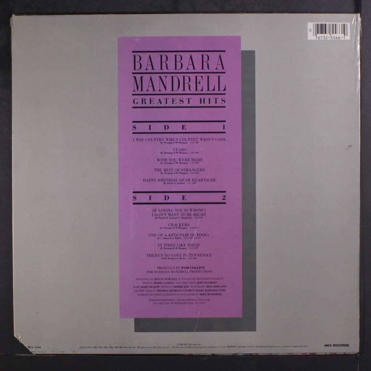 greatest hits by BARBARA MANDRELL