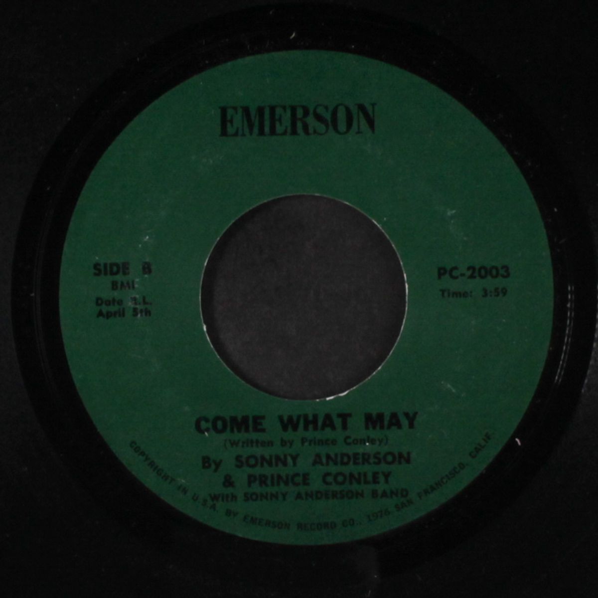 love and laughter / come what may by SONNY ANDERSON & PRINCE CONLEY