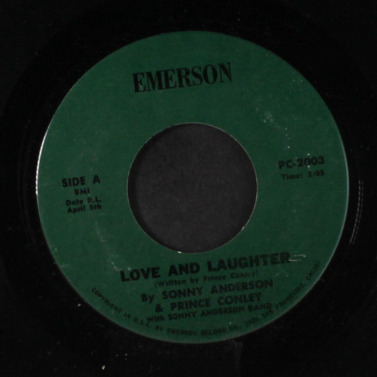 love and laughter / come what may by SONNY ANDERSON & PRINCE CONLEY