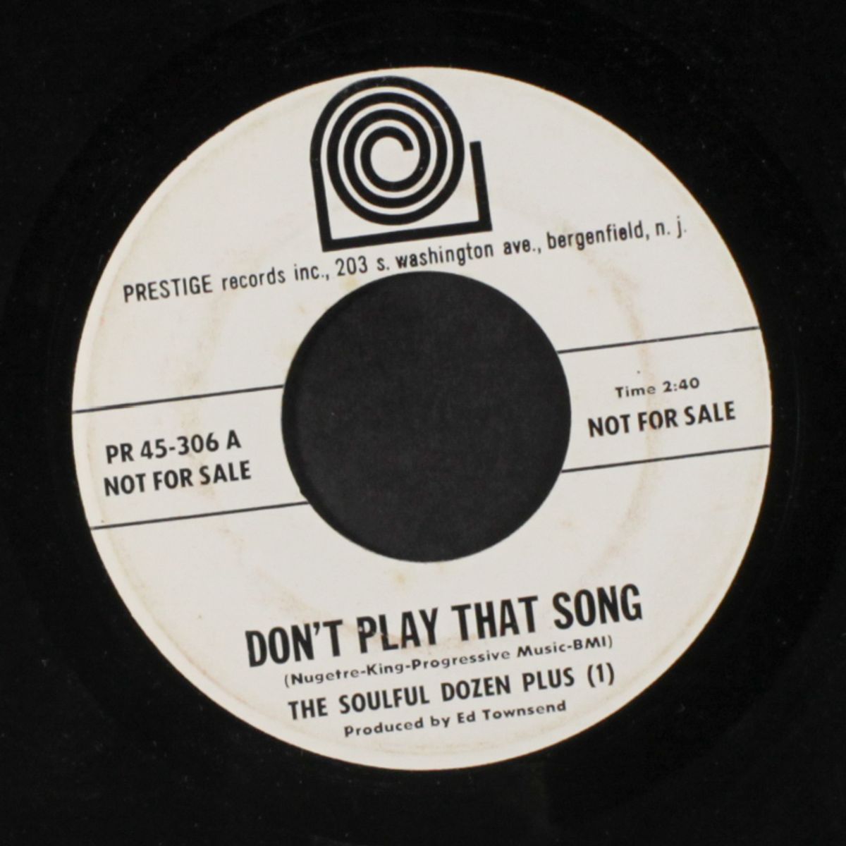 don't play that song / for your love by SOULFUL DOZEN PLUS
