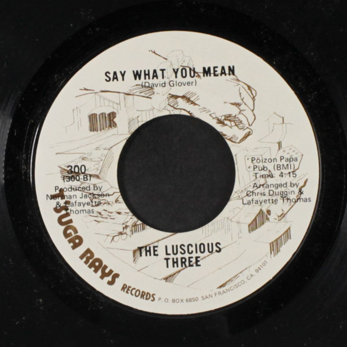 take me as i am / say what you mean by LUSCIOUS THREE