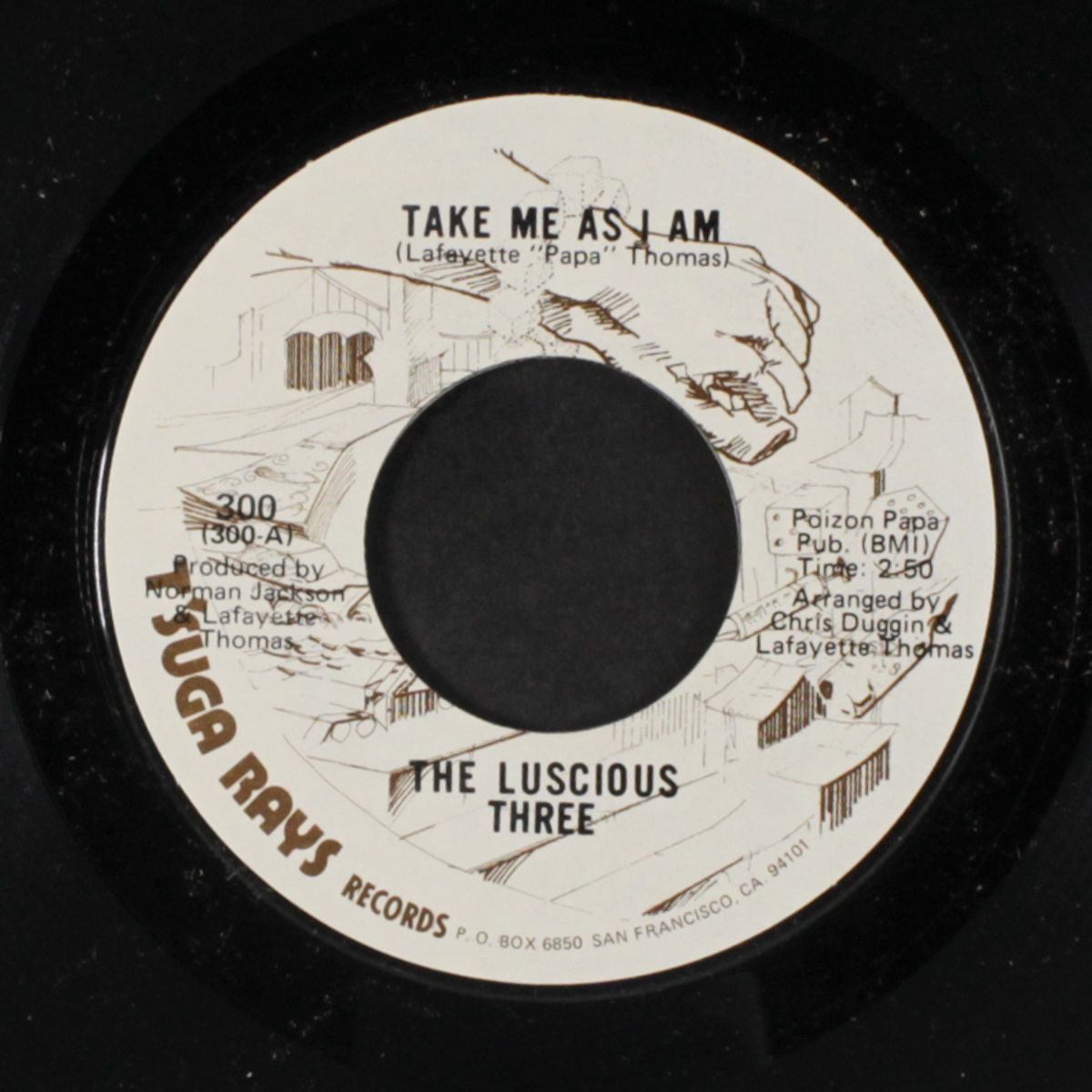 take me as i am / say what you mean by LUSCIOUS THREE