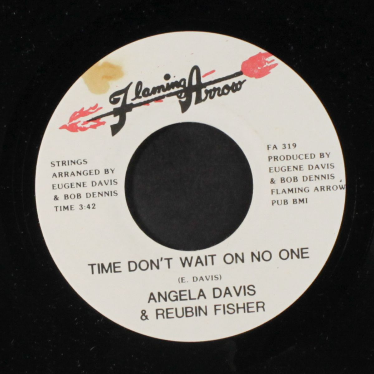 time don't wait on no one / talking about my baby by ANGELA DAVIS & REUBIN FISHER