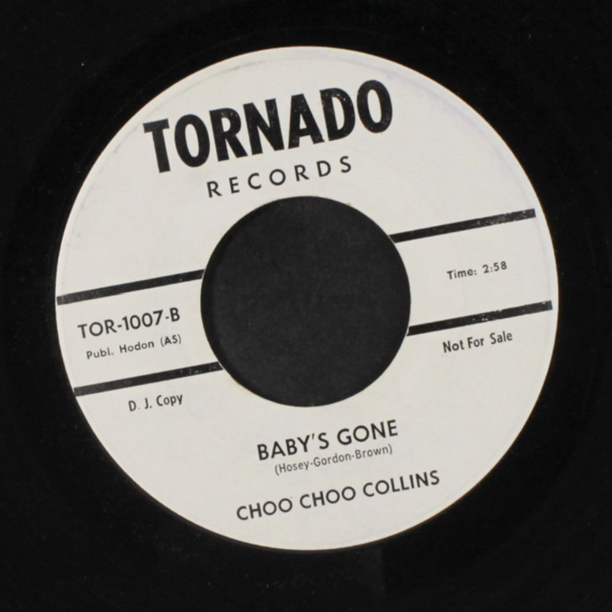 my competition / baby's gone by CHOO CHOO COLLINS