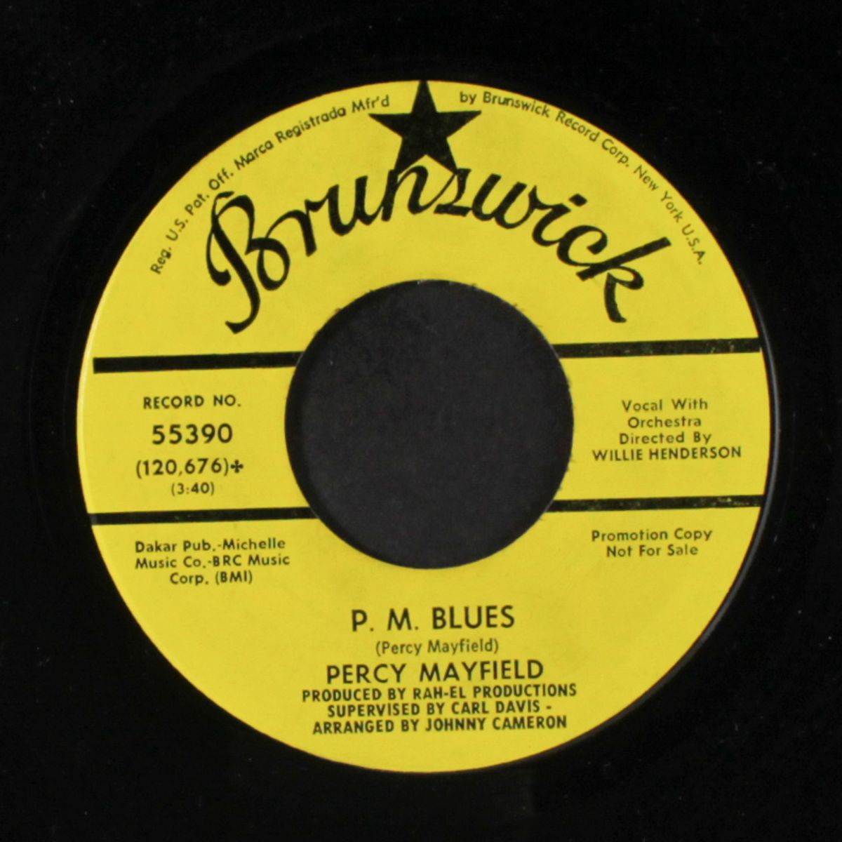 walking on a tightrope / p.m. blues by PERCY MAYFIELD