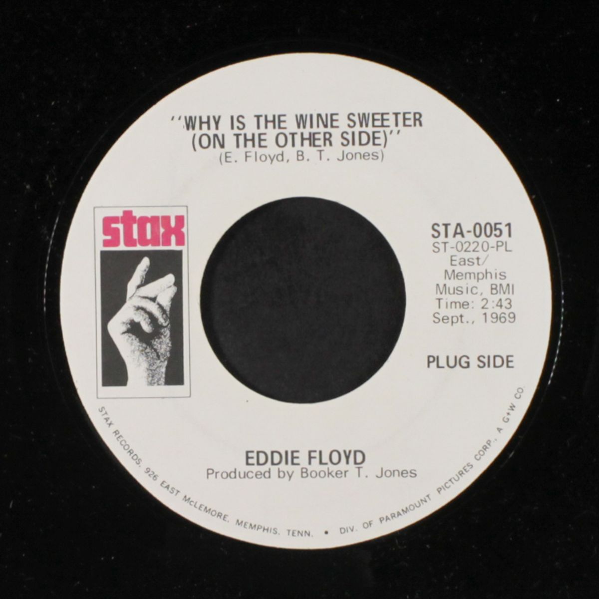 why is the wine sweeter / same by EDDIE FLOYD