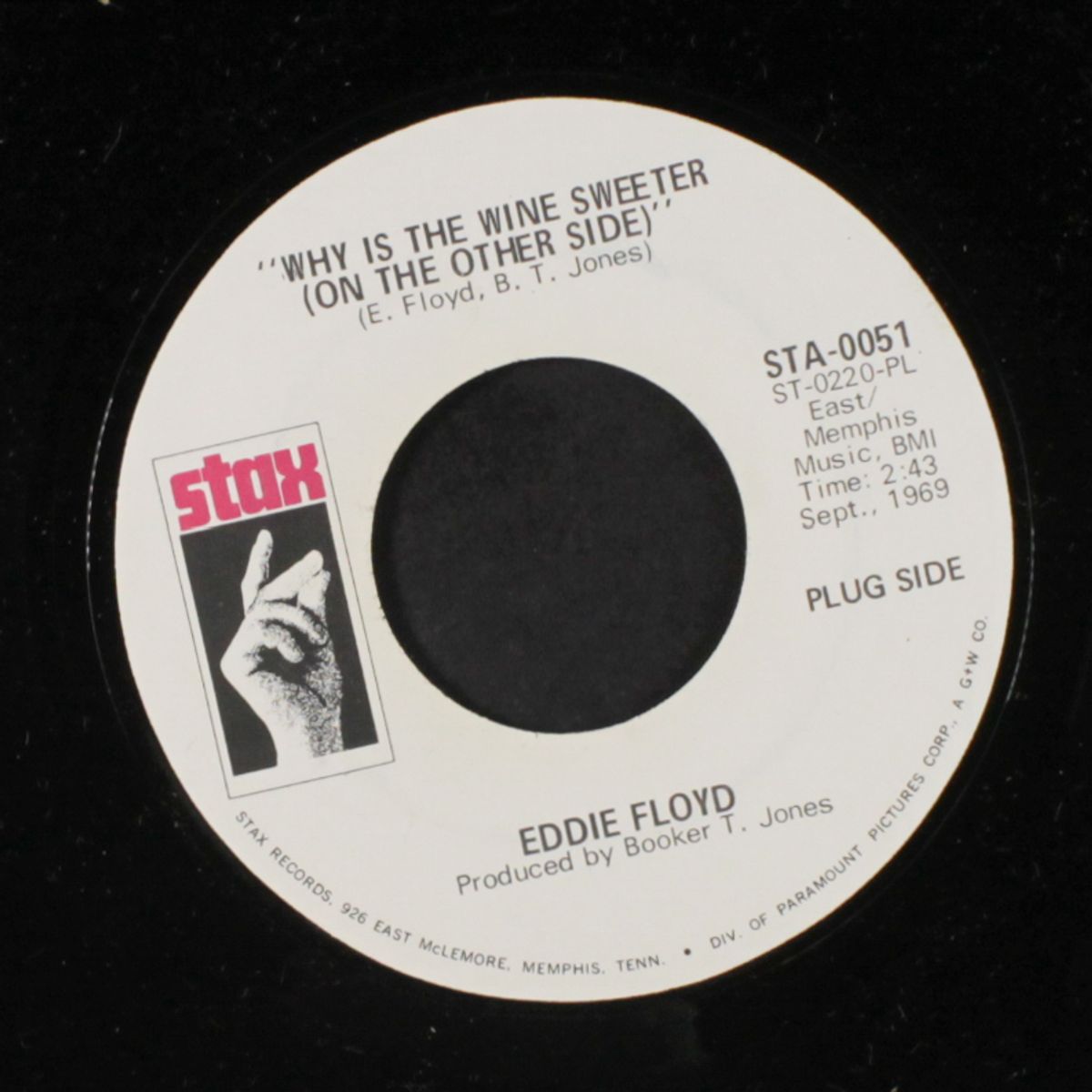 why is the wine sweeter / same by EDDIE FLOYD