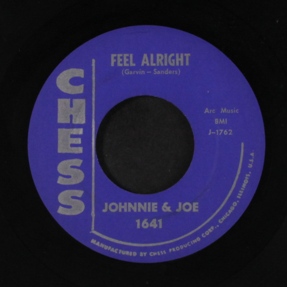 i'll be spinning / feel alright by JOHNNIE & JOE