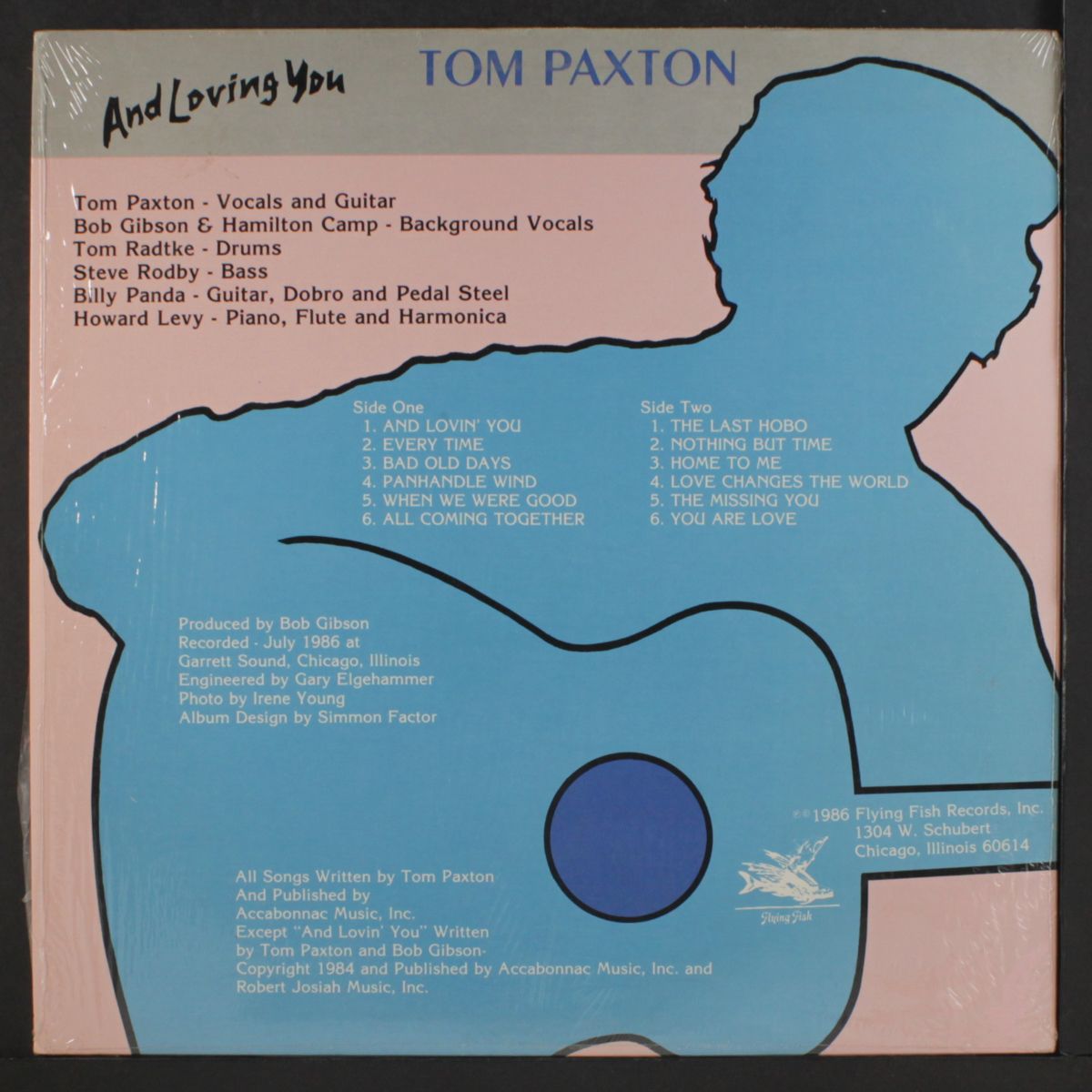and loving you by TOM PAXTON