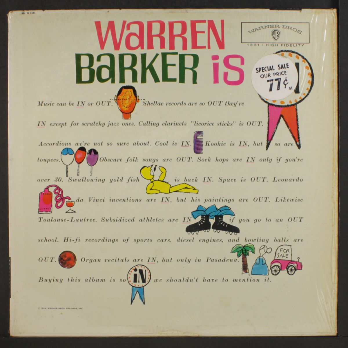 is in by WARREN BARKER