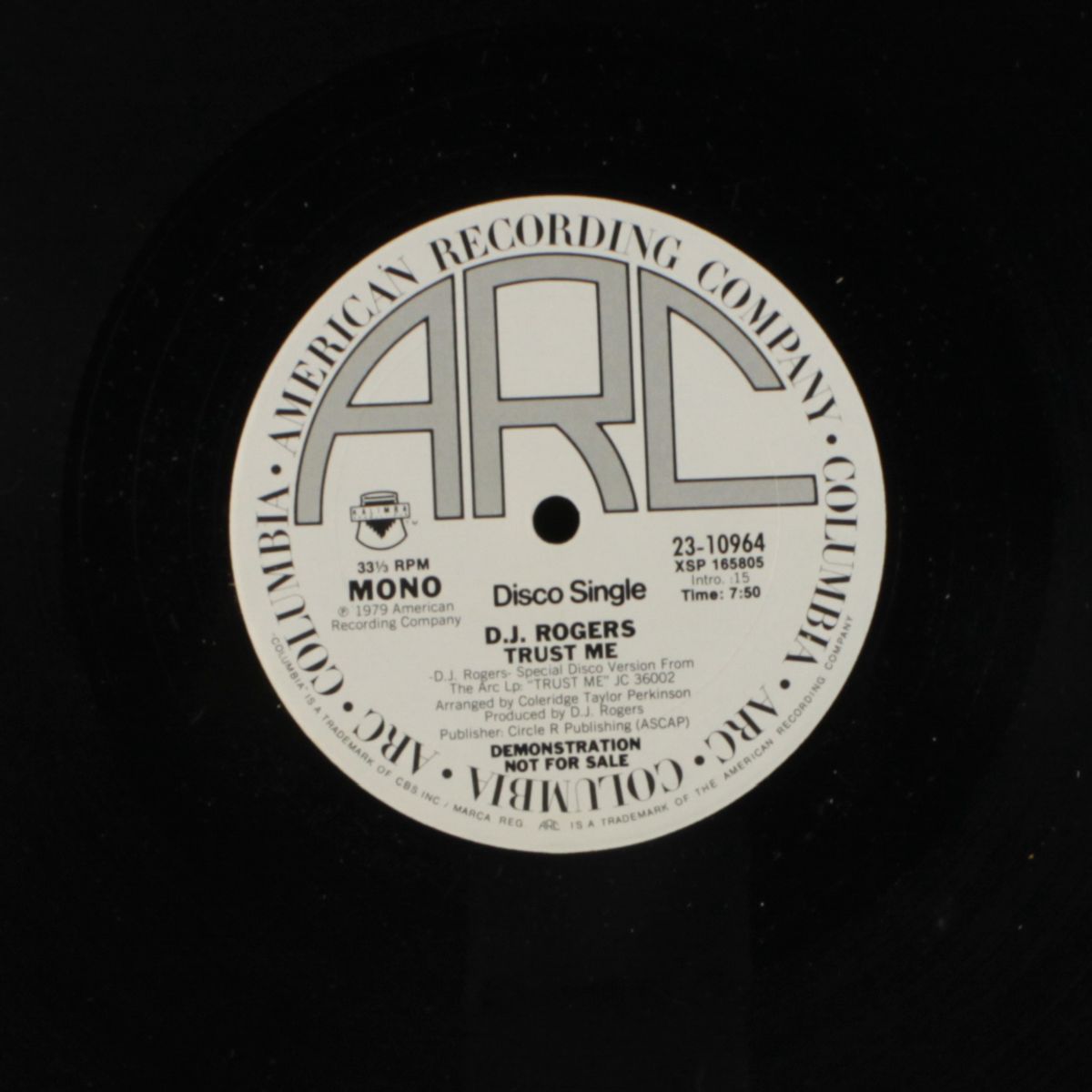 trust me / mono by D.J. ROGERS