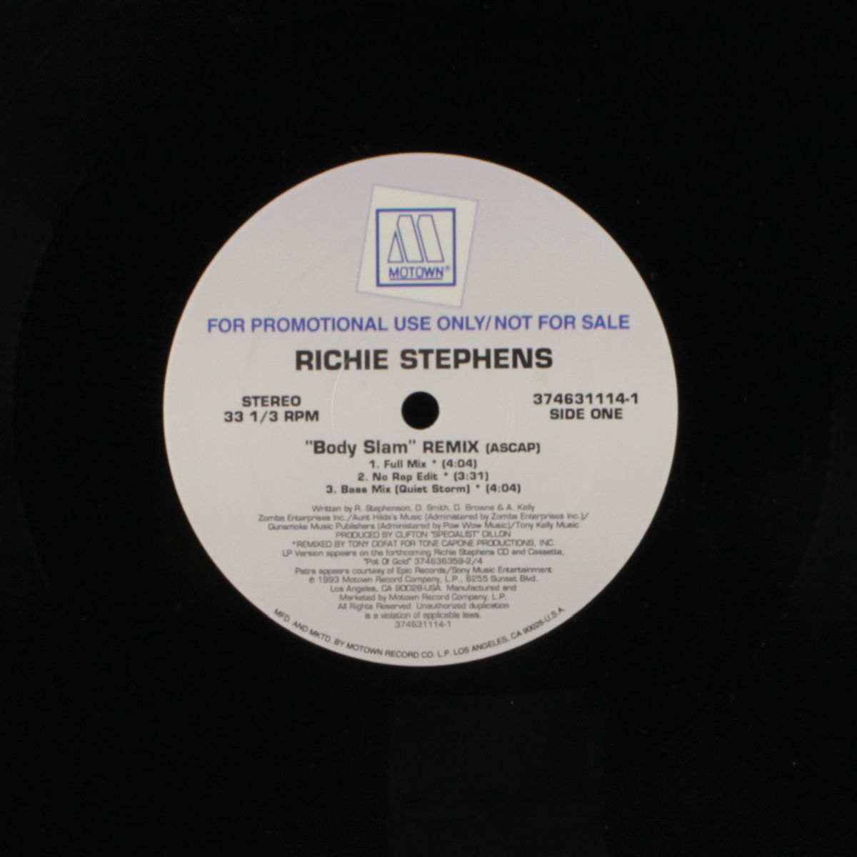 body slam remix (6 mixes) by RICHIE STEPHENS