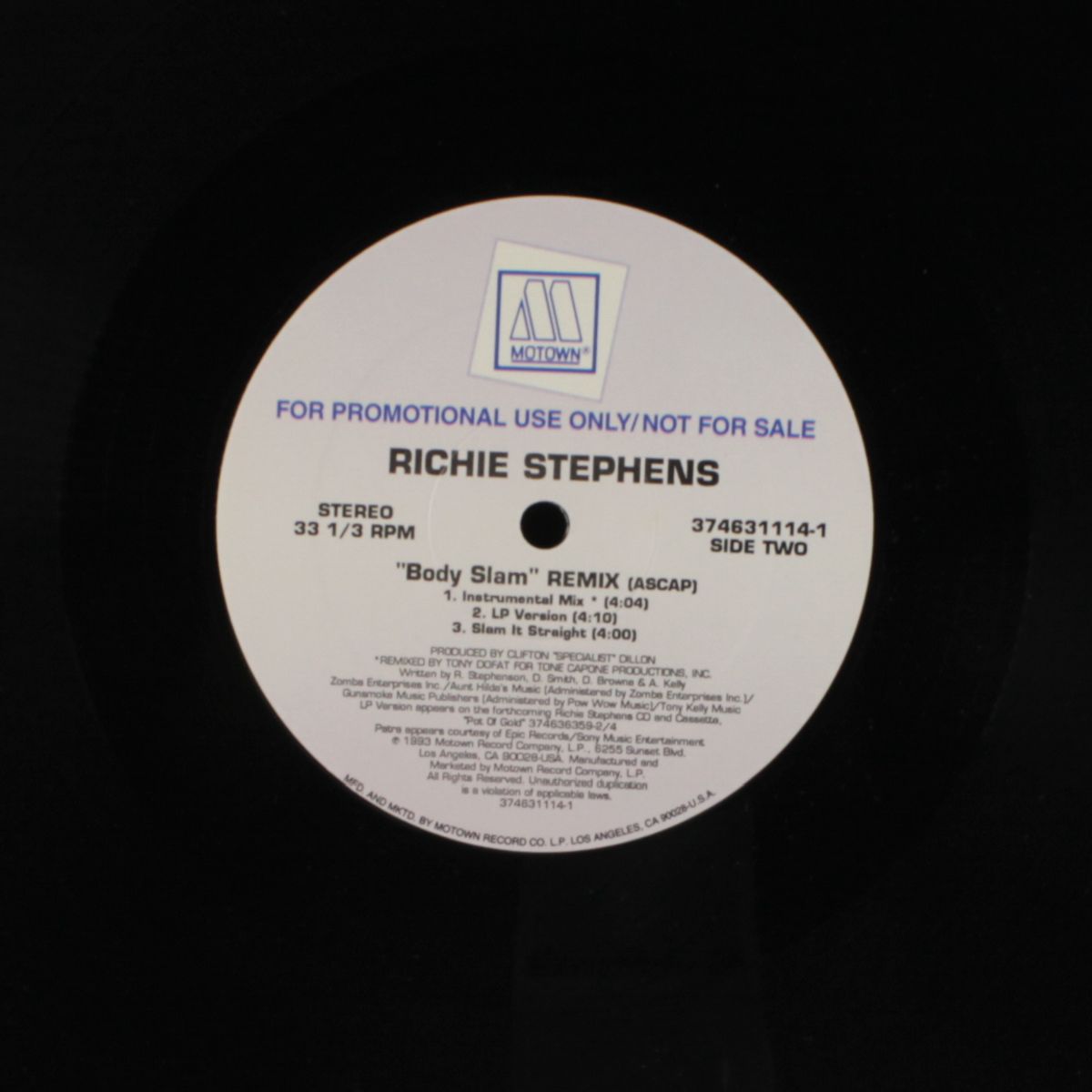 body slam remix (6 mixes) by RICHIE STEPHENS