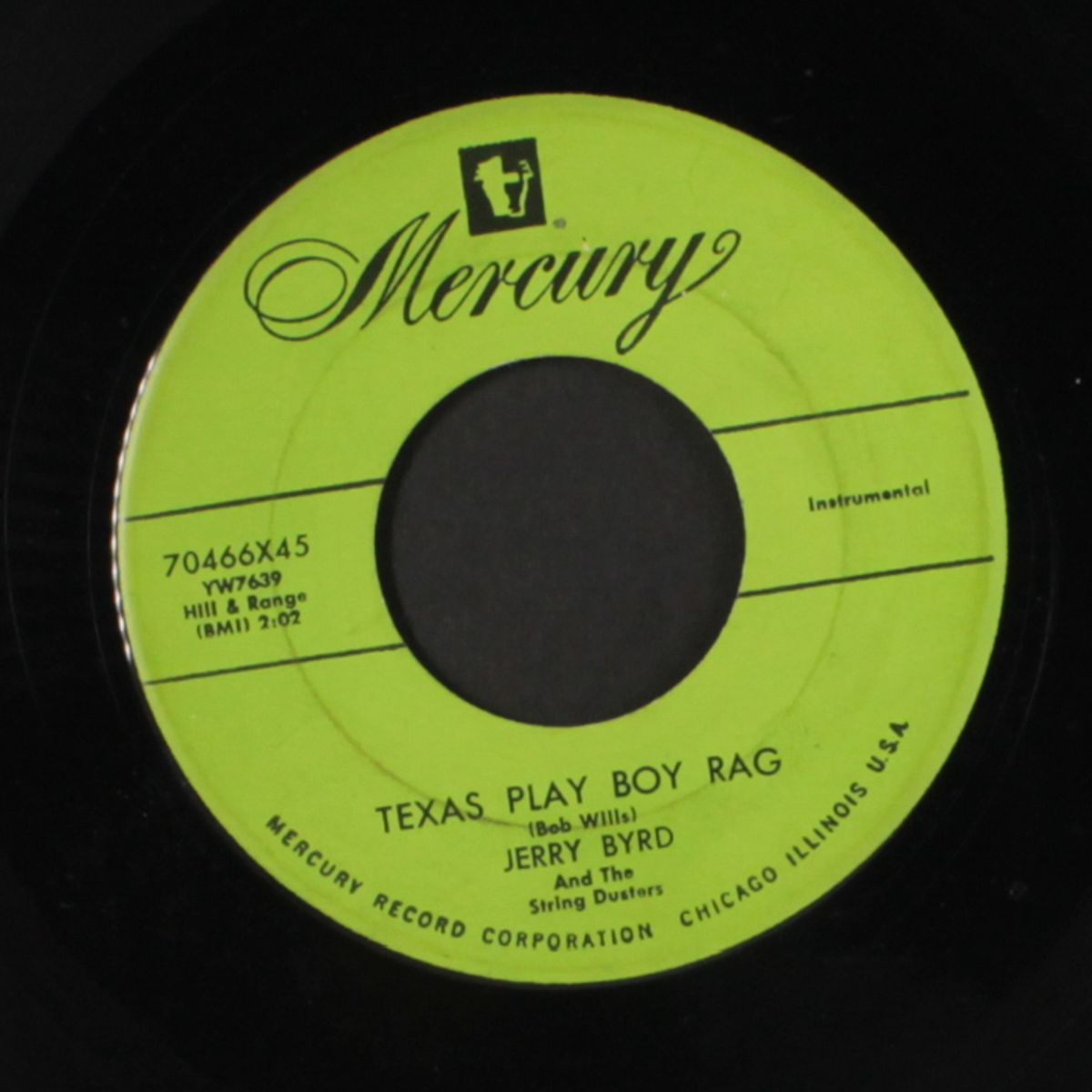 sugar blues / texas play boy rag by JERRY BYRD