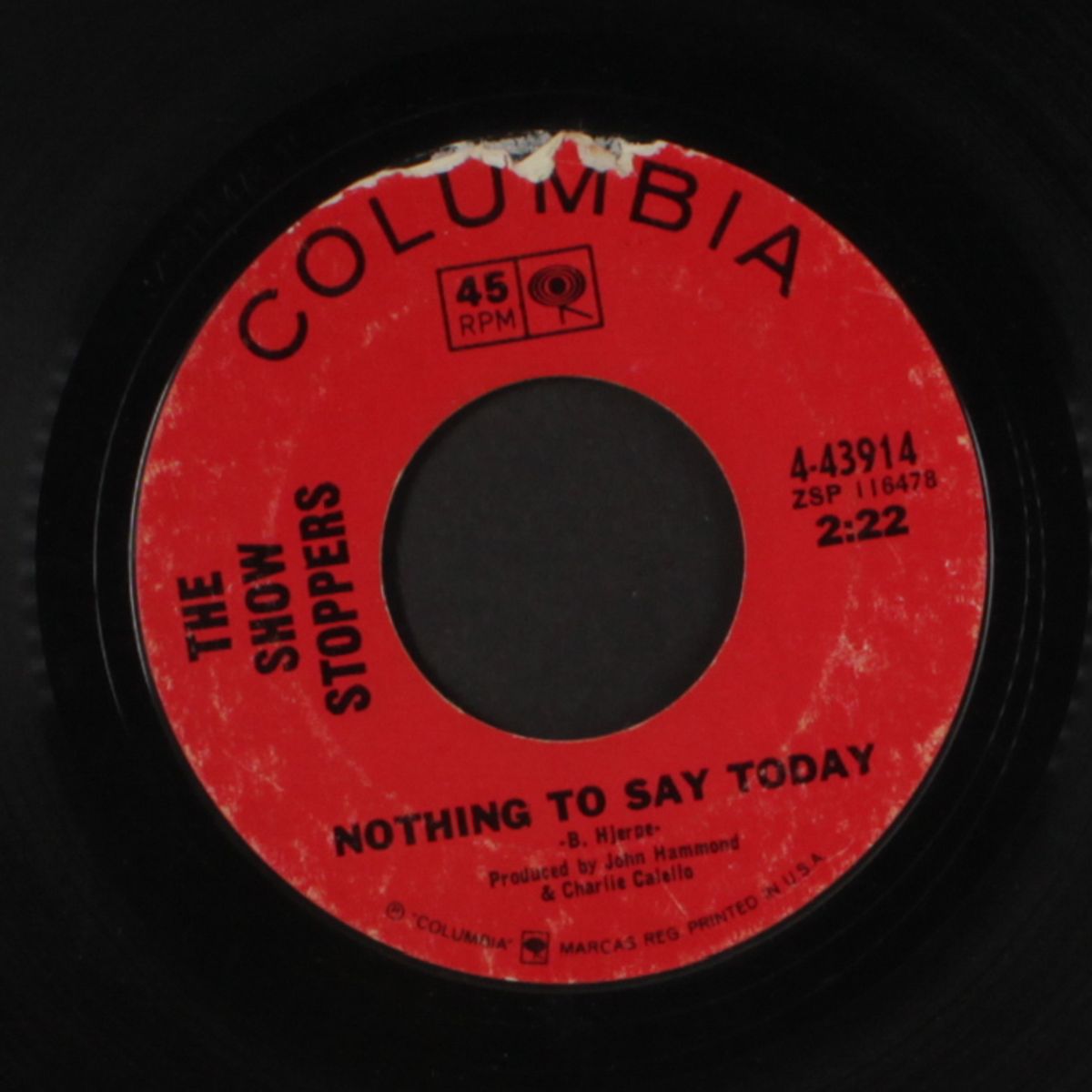 nothing to say today / turn on your lovelight by SHOW STOPPERS
