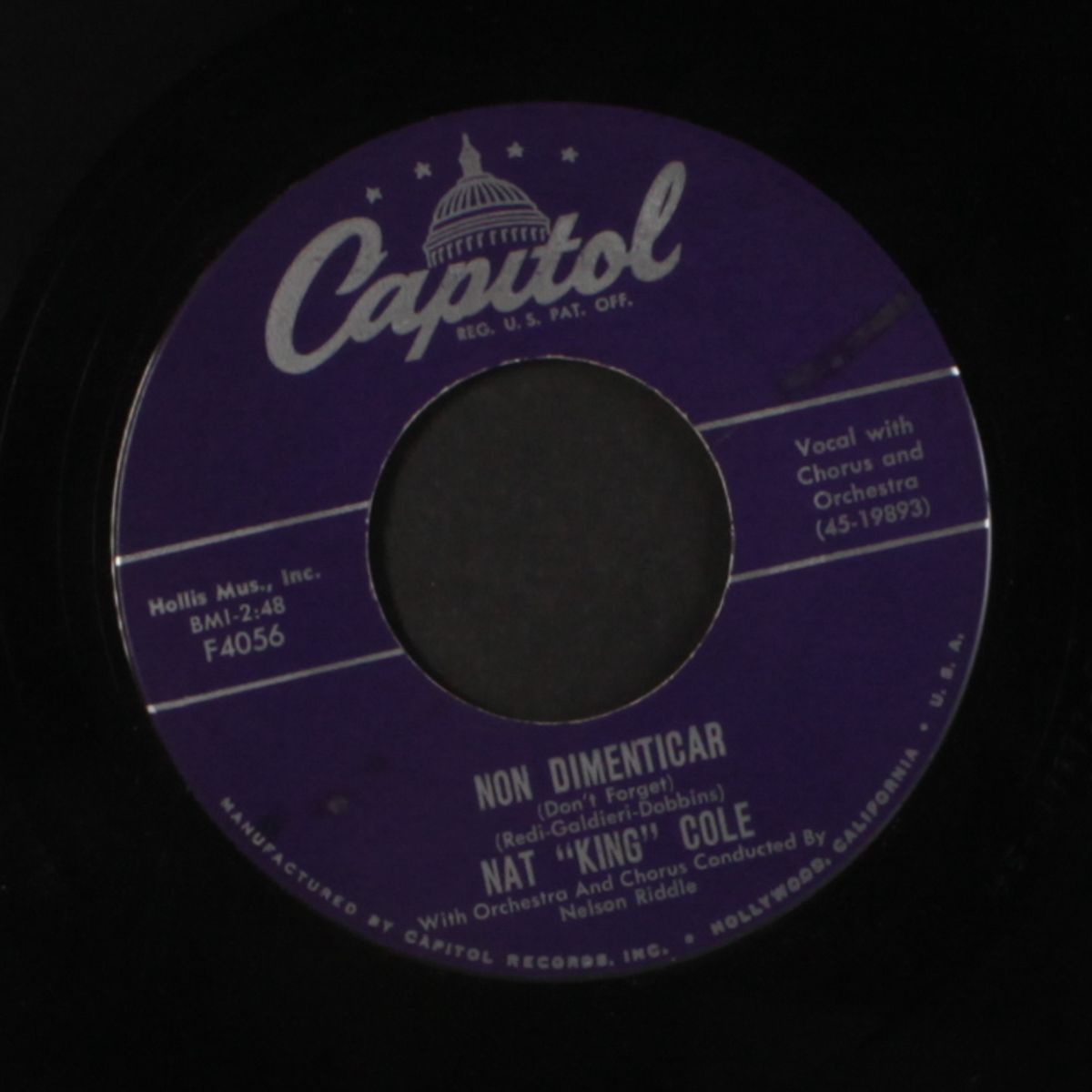 non dimenticar by NAT KING COLE