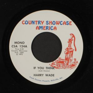 HARRY WADE