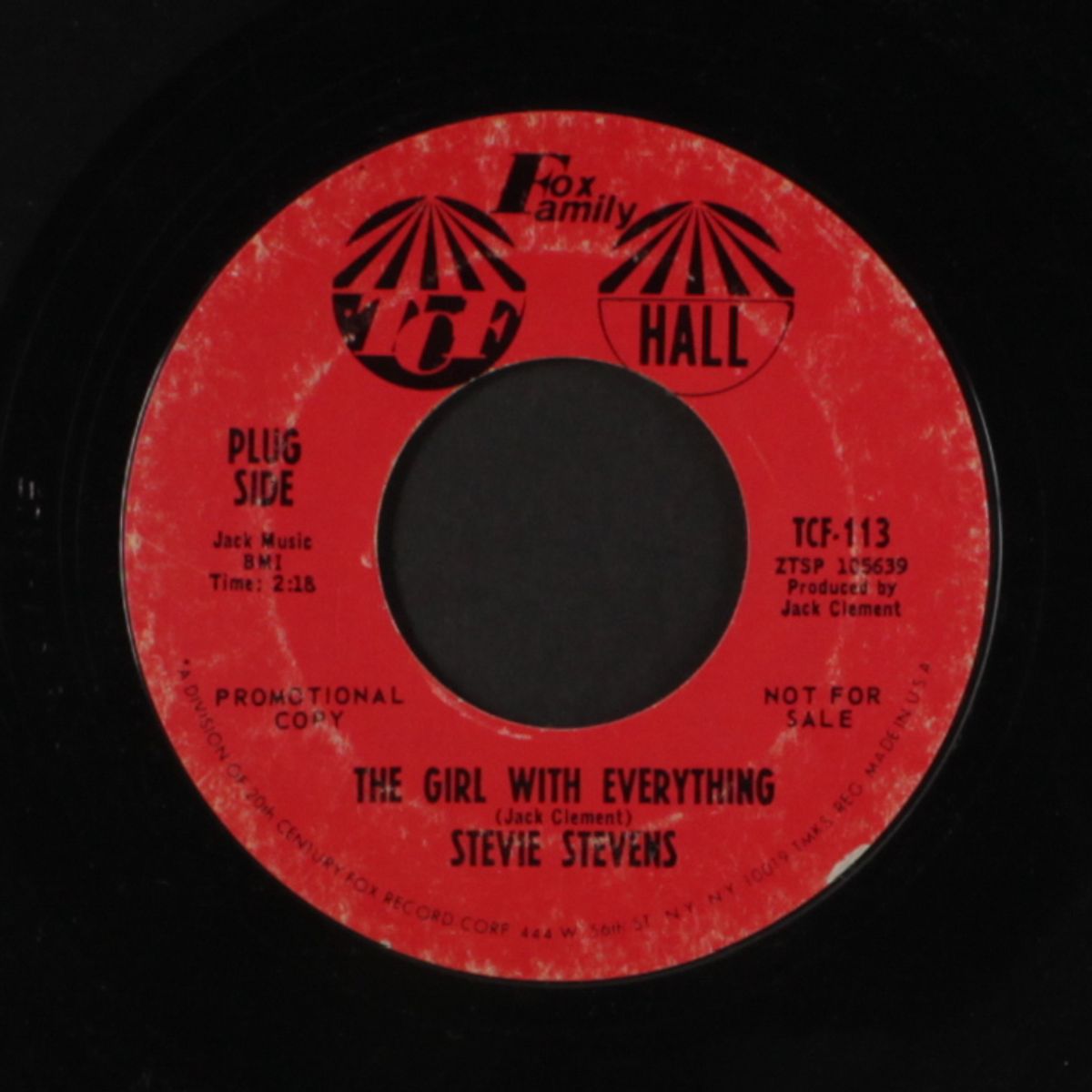 the girl with everything / i do get tired by STEVIE STEVENS