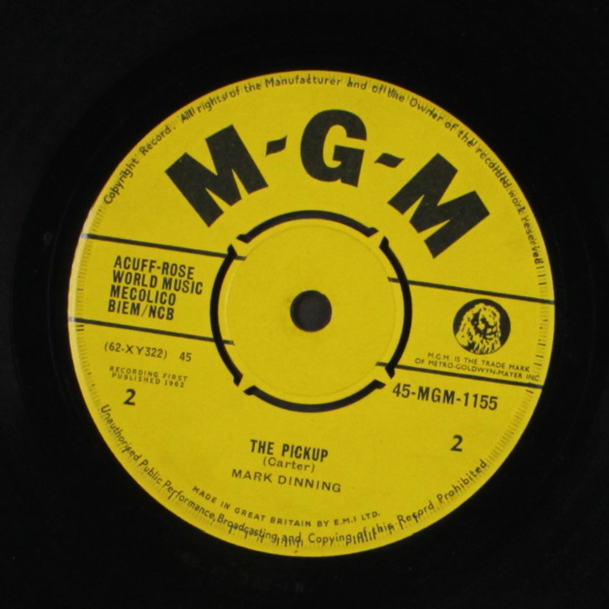 all of this for sally / the pickup by MARK DINNING