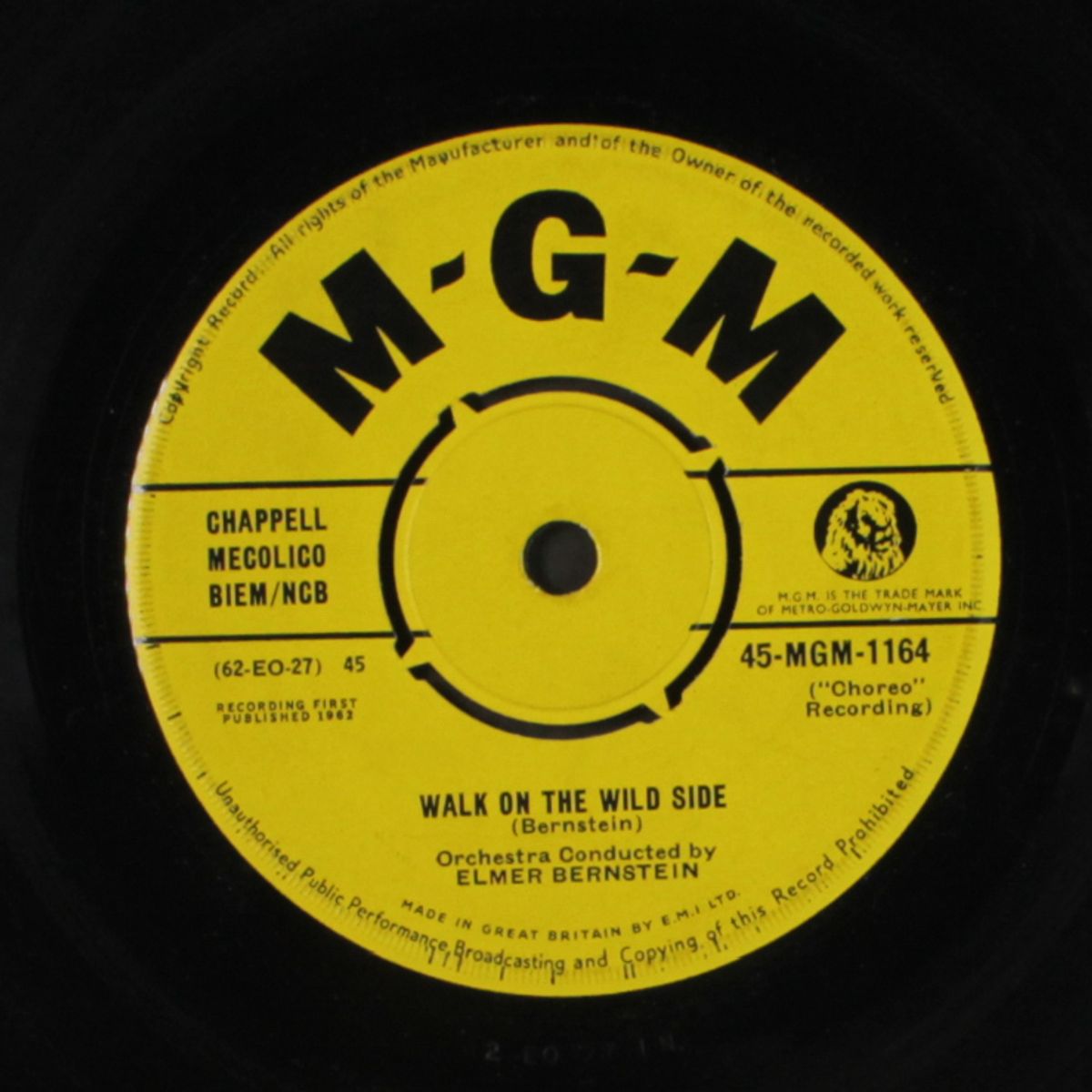 walk on the wild side by ELMER BERNSTEIN