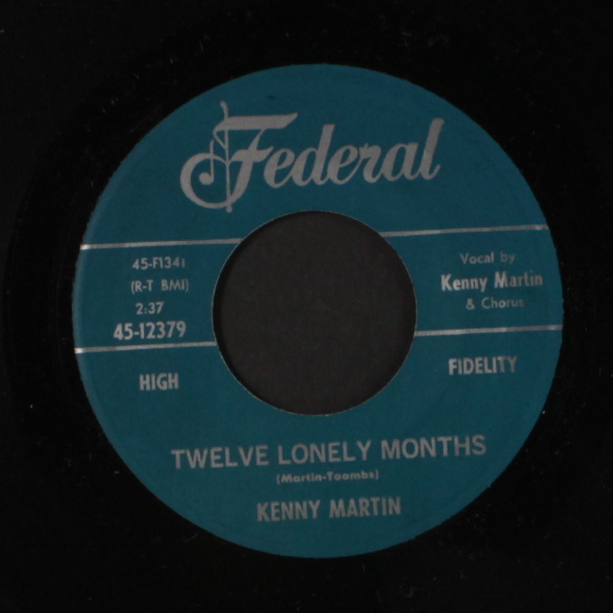 the last words of the jivin' mr. lee / twelve lonely months by KENNY MARTIN