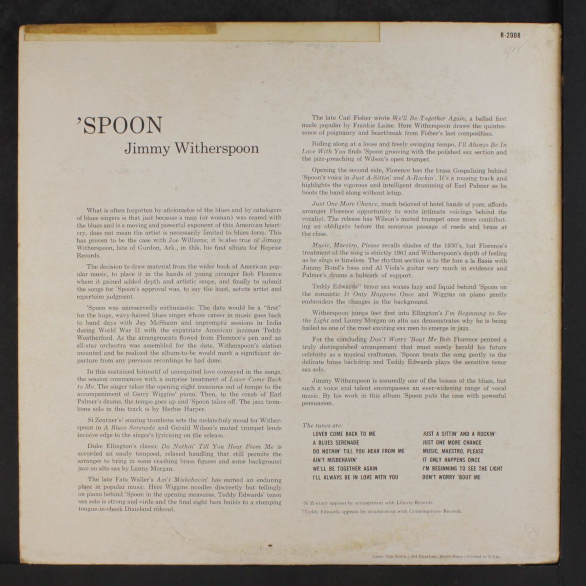 'spoon by JIMMY WITHERSPOON