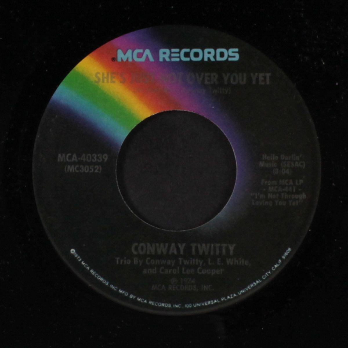 linda on my mind / she's just not over you yet by CONWAY TWITTY