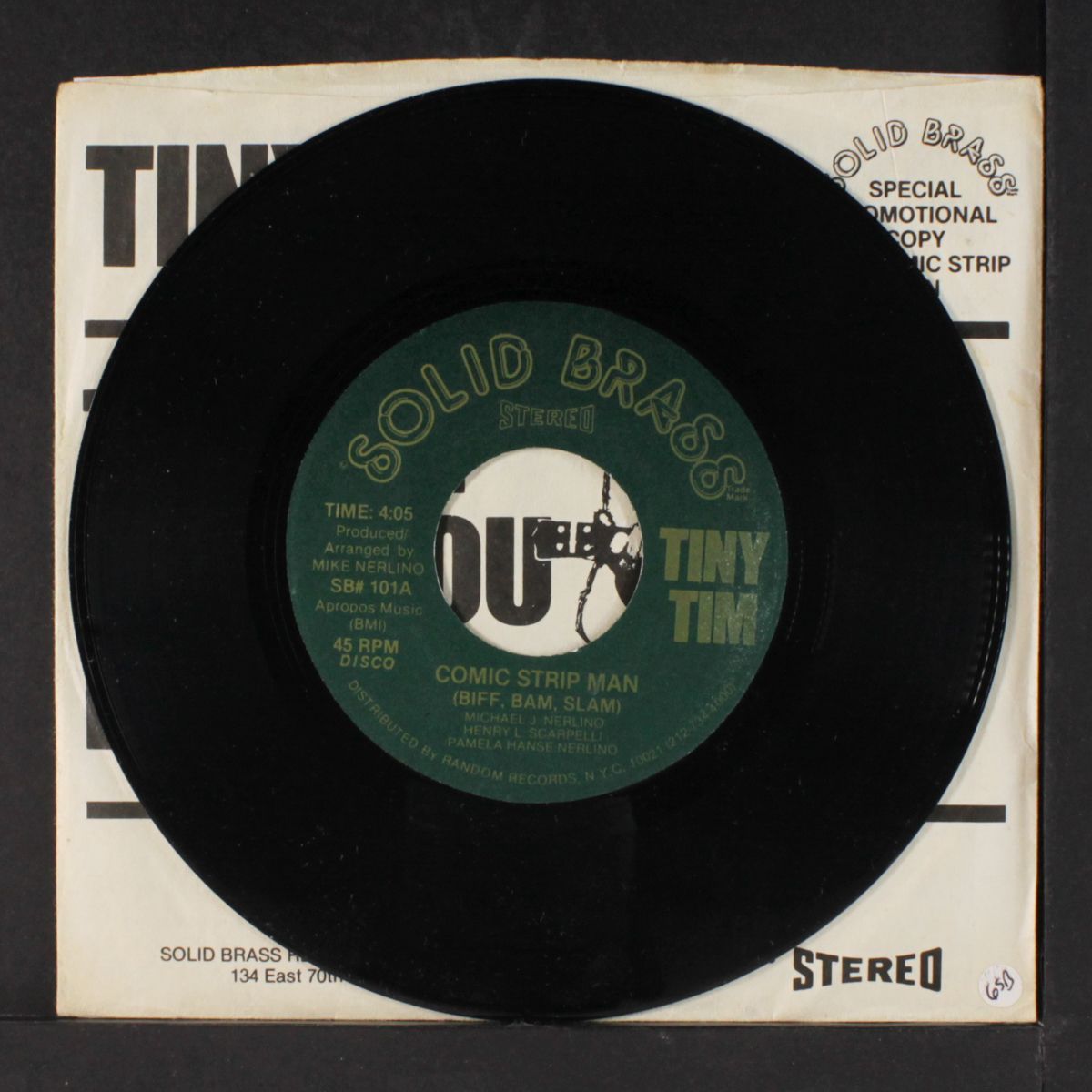 comic strip man by TINY TIM