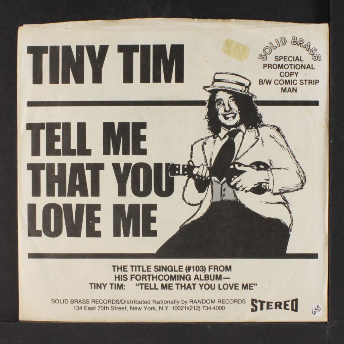 comic strip man by TINY TIM